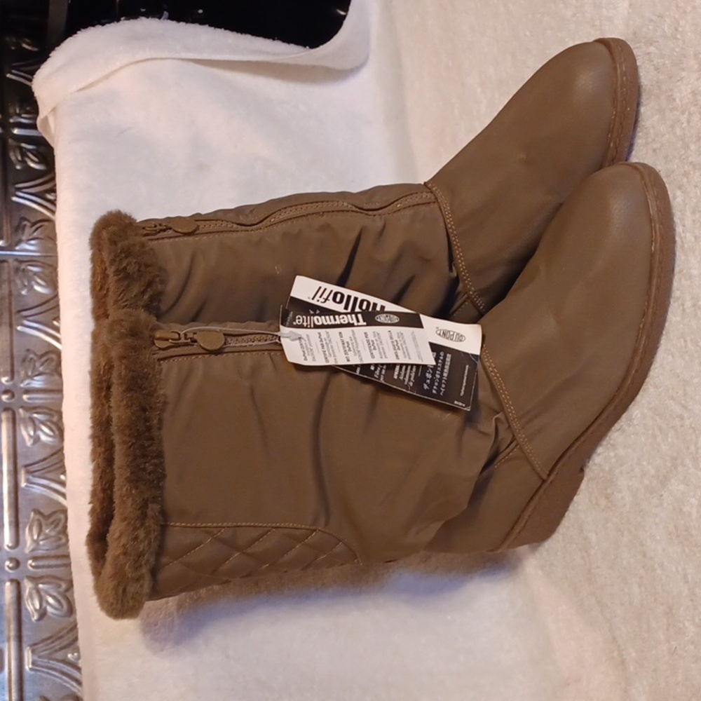 Soft Spots thermometer winter boots arctic waterproof boots size 9.5 non slip